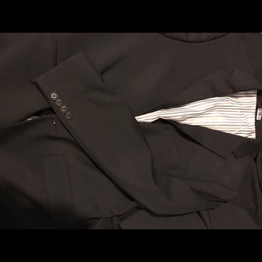 2jackets and a vest, worn once each